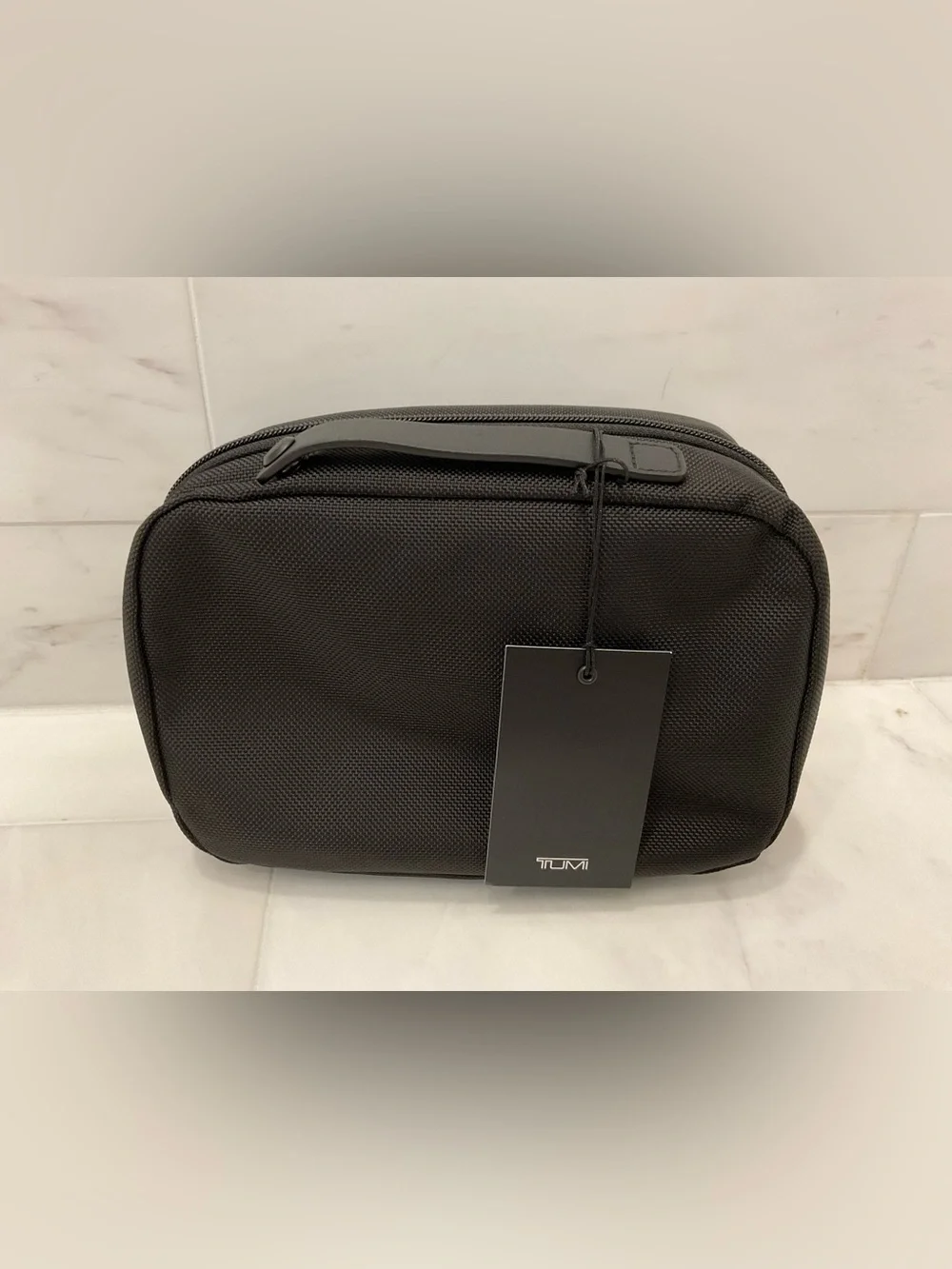 NEW Tumi GEN 4.3 - 8.5” Ballistic Nylon Zippered Split Travel Dopp Kit - BLACK ❗